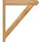Ekena Millwork Traditional Rough Sawn Arts and Crafts Outlooker, Western Red Cedar, 6"W x 30"D x 34"H OUT06X30X34TRA03RWR - alternate 2